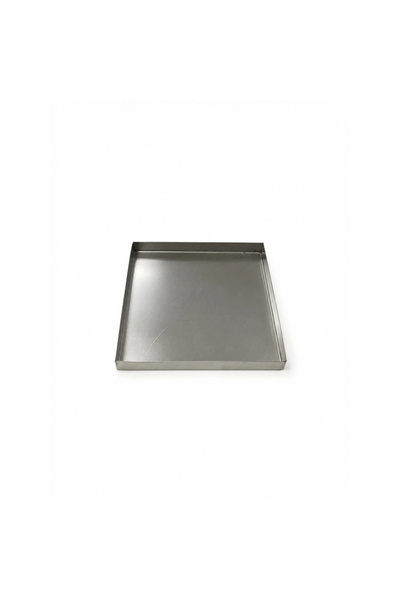 KARADAĞ METAL قالب كيك مربع مع قاعدة، ارتفاع: 2.5 سم، مقاس 25x25 سم