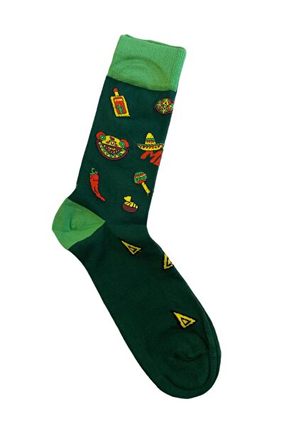 TMR Quality Comfortable Breathable Tako Patterned Unisex Socks