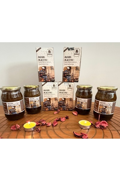 Mesir Macunu Karışık Bitkisel Macun GÜç Kuvvet Atom bay 4 x 400 gr mesir