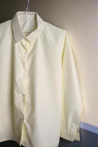 Rukn Ahlam Girl's School Shirt with Long Sleeves in Sckri
