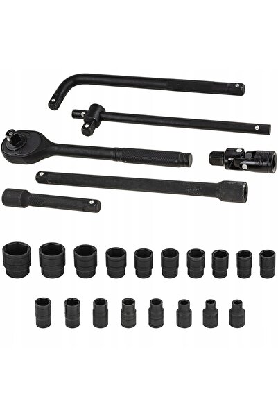 Falon Tech Set de chei tubulare de impact Falon-Tech 8–32 mm 1/2 "24 el. zorn...