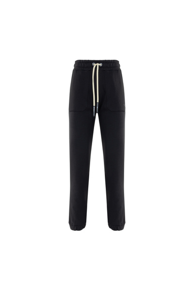 NO BRAND Aeronautica Militare Aeronautica Sport pantaloni de damă negri XS