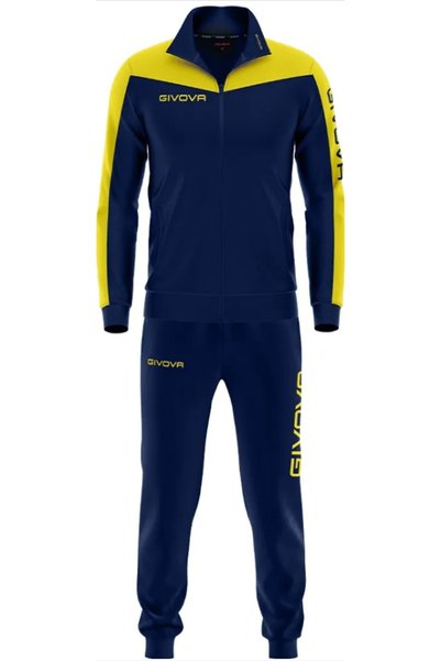 Givova Set de trening pentru bărbați: pantaloni jogger și hanorac cu fermoar,...