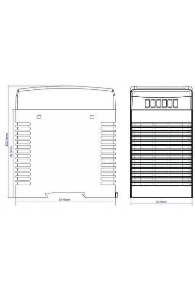 NO BRAND Sursă de alimentare DIN 12V 7.5A 90W pentru montare pe șină, pentru ...