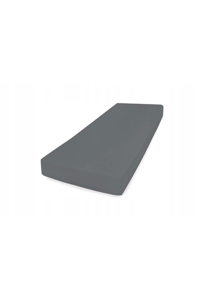 Matex Cearșaf de pat din jerseu cu elastic 180/190x190/200x30 Grafit
