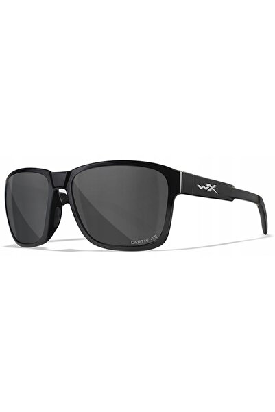 NO BRAND WILEY X TREK Ochelari de soare polarizați / Gri lucios / Ramă neagră...