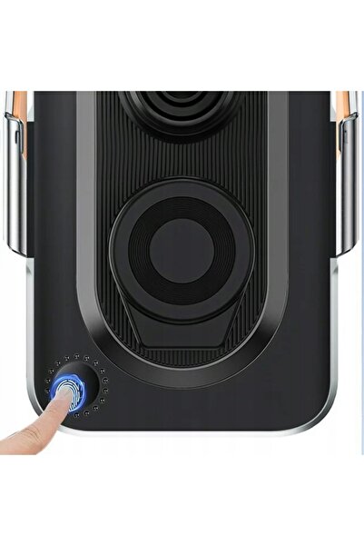 NO BRAND Suport auto cu încărcător inductiv wireless QI