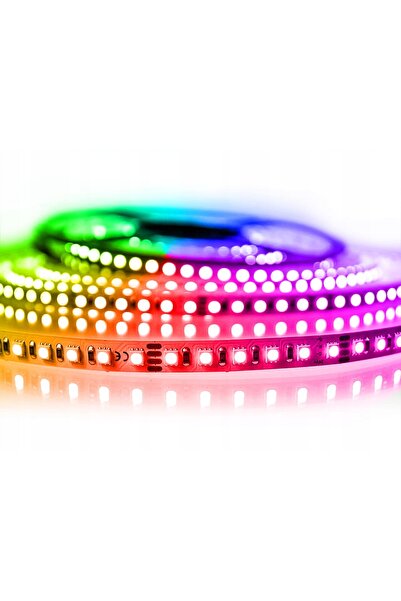 NO BRAND Bandă LED RGB de 5 m, control prin aplicație + telecomandă, bară LED...