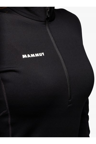 Mammut Aenergy ML Hanorac de damă fără glugă cu jumătate de fermoar - negru XS