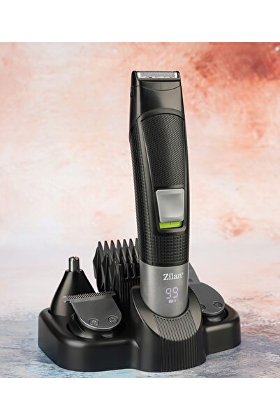 Zilan Trimmer universal fără fir, kit de frizerie USB 11W1
