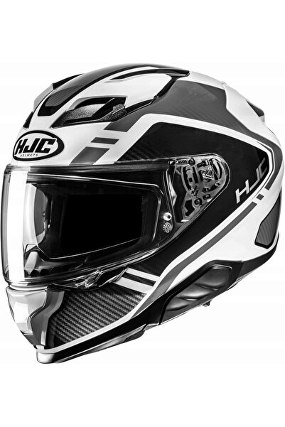NO BRAND Cască Hjc F71 Tozz Negru/Alb [Mărimea XL]