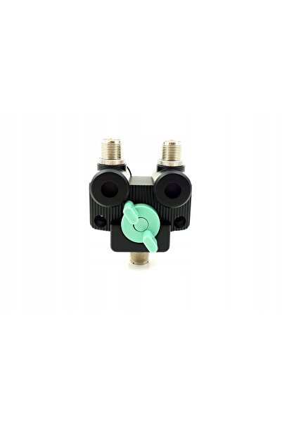 NO BRAND Comutator de antenă CO-201AM dublu cu conectori SO-239 (0-1000 MHz /...