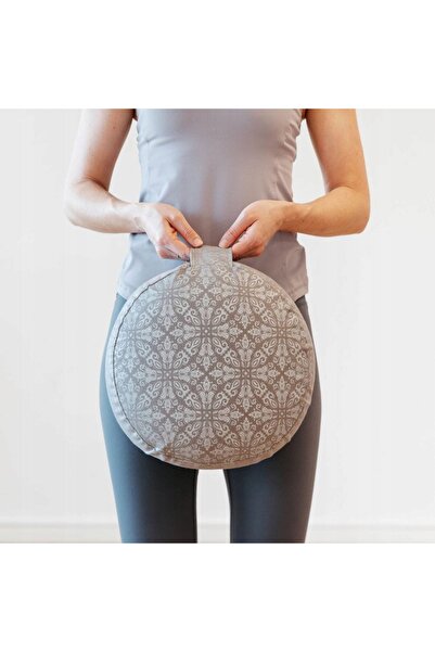 NO BRAND Pernă pentru Yoga și Meditație Bodhi Rondo Maharaja 100% bumbac cu O...
