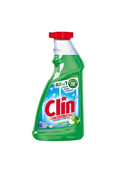 NO BRAND Clin Window Glass Cleaner Apple ZAPAS 10x500ml