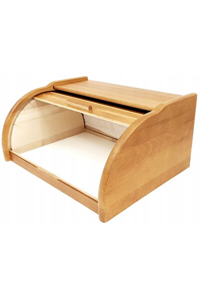 NO BRAND SMUKEE Coș mare de pâine din bambus 36 x 25.5 x 18 cm 686