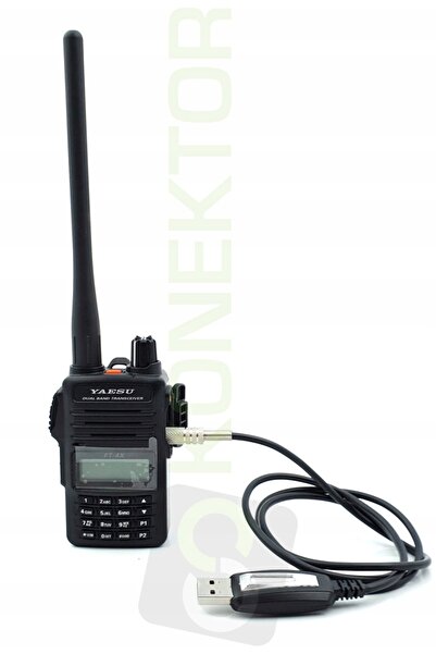 NO BRAND YAESU FT-4XE STATIONARĂ RADIO VHF/UHF 5W + PROGRAMATOR PL