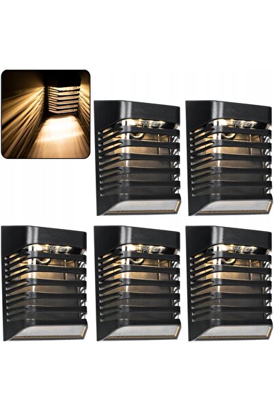 NO BRAND 5x LĂMPI DECORATIVE SOLARE DE GRĂDINĂ, LĂMPI SUSPENDATE PENTRU BALCO...