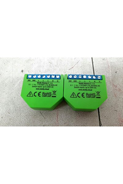 Shelly Dimmer 2 Controler inteligent de iluminat suplimentar, 2 bucăți