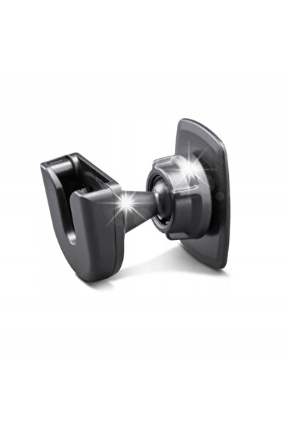 NO BRAND Suport microfon Midland DualMike negru pentru microfon CB adeziv