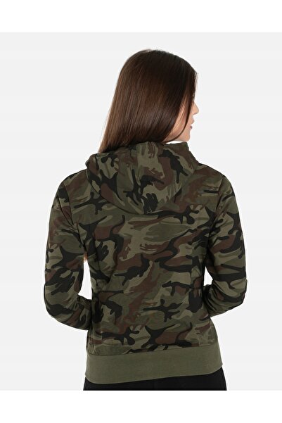 NO BRAND Hanorac de damă din bumbac, camuflaj, 46006-4 XL