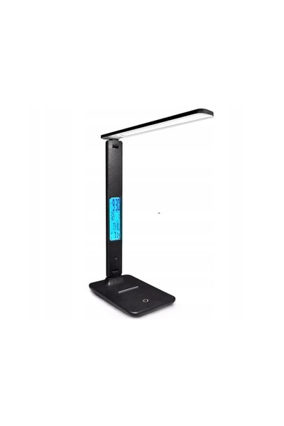 Gotel LAMPĂ DE BIROU LED CU CEAS, ALARMĂ, TERMOMETRU, 3 CULORI