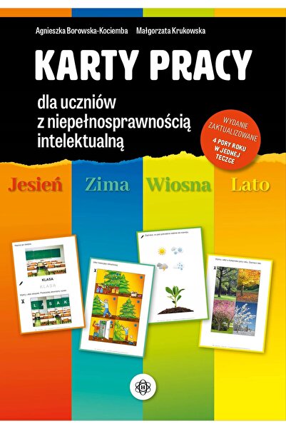 NO BRAND Fișe de lucru pentru studenți cu dizabilități intelectuale 4 anotimpuri