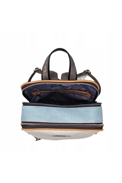 NO BRAND Janet Denese: FLOWER CITY - Rucsac trapezoidal J-021B