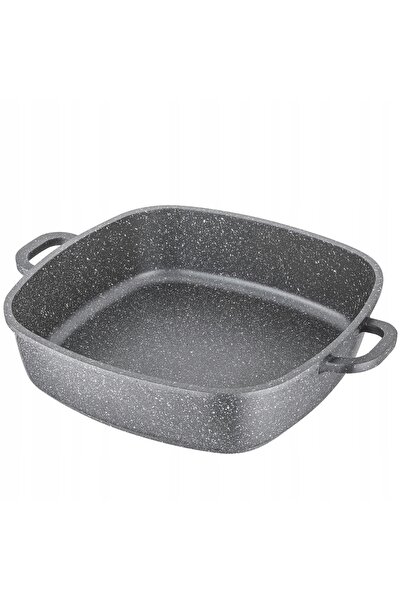 NO BRAND Tigaie Florina Lava 28x28 cm, 3,5 L, cu aromatizator, gri, pentru pl...