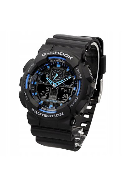 Casio Ceas rezistent la șocuri G-SHOCK GA-100-1A2 WR 200M