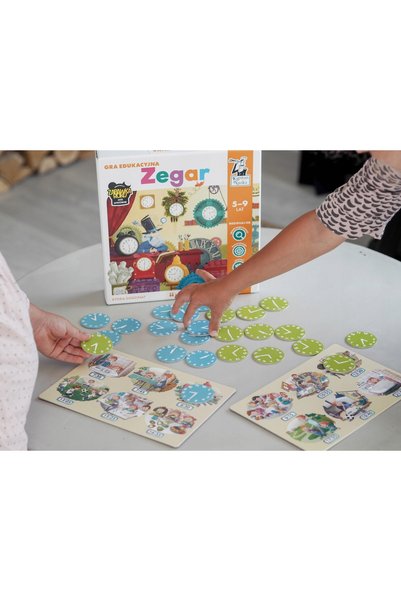 NO BRAND Căpitanul Știință: joc educativ – ceasul