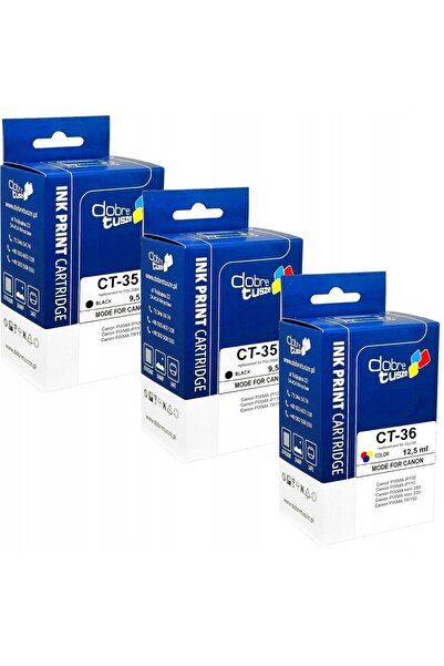 NO BRAND 3x CERNELI PENTRU IMPRIMANTĂ CANON PIXMA Ip100, iP110, TR150, PGI-35...