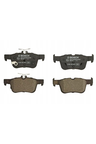 Bosch Plăcuțe de frână + disc spate FORD FOCUS IV 4 MK4