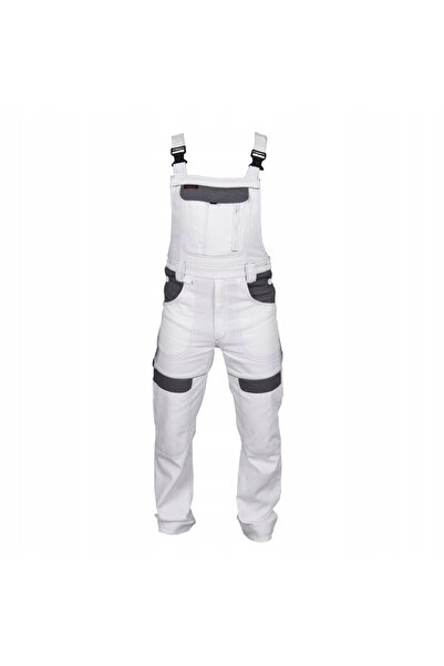 Reis Pantaloni de protecție tip salopetă CORTON, negru/gri, mărimea 50