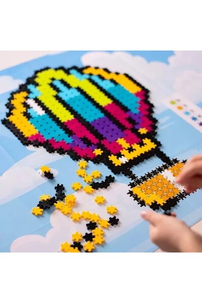 meli BLOCURI DE CONSTRUCȚIE MINI ZBĂRĂTORI 2 ÎN 1 TEMATICE 500 EL AVION BALON