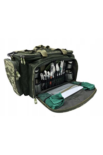 NO BRAND Mivardi CamoCODE Geantă termică cu set de masă