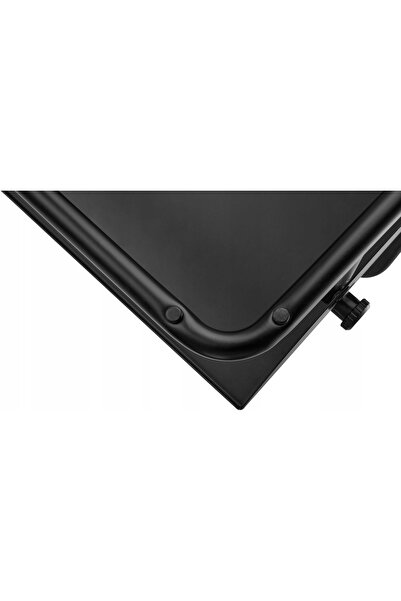 NO BRAND Suport ergonomic pentru picioare Powerton WPEFR1 din oțel negru
