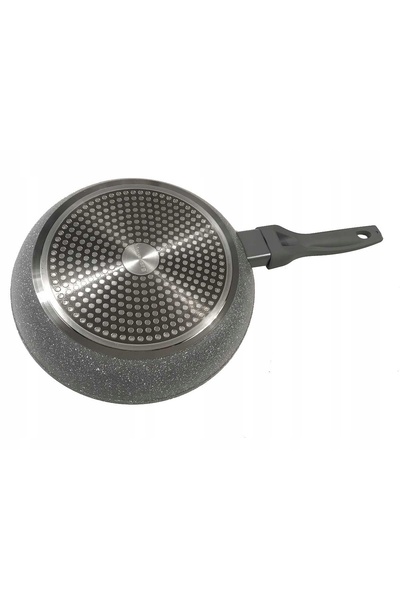 Klausberg Tigaie din aluminiu, gri marmorat, Ø18cm