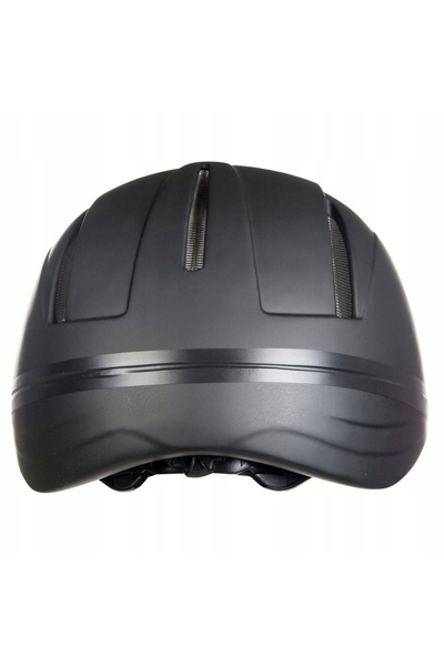 NO BRAND Cască ecvestră HKM 4719 carbon negru mat unisex 54-58cm