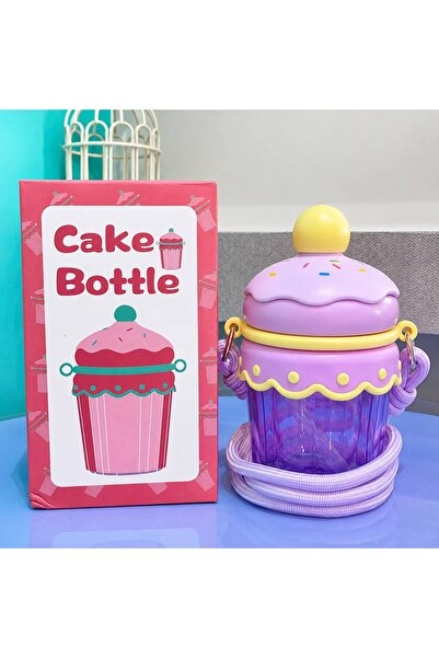 MAXTOP Children's Water Bottle - Cupcake Design (Cake Bottle)