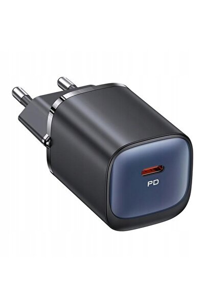 NO BRAND USAMS Încărcător de rețea 30 W GaN USB-C cu încărcare rapidă, negru
