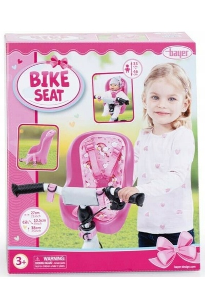 NO BRAND Bayer unicorn scaun de bicicletă 2-în-1 pentru păpuși, scaun de hrăn...