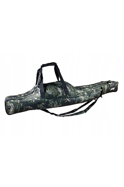NO BRAND Husă pentru lansete de pescuit cu 3 compartimente Jaxon UJ-XRT125cm