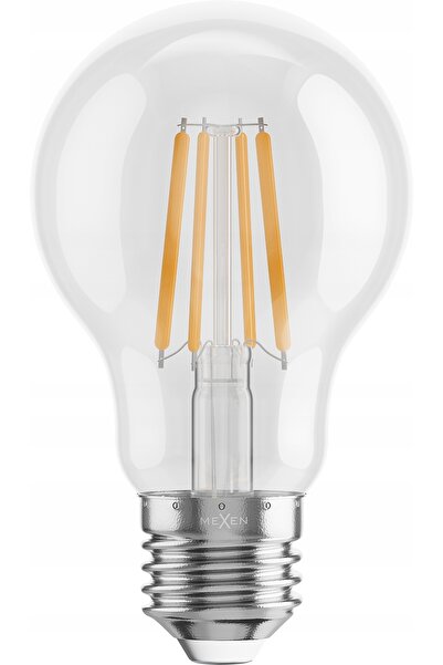 Mexen 10x bec LED E27 cu filament Edison, lumină caldă, 4W=40W, fără pâlpâire