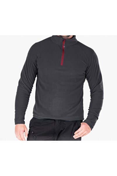 Reis Hanorac din fleece POLMENKS pentru bărbați, gri, mărime 3XL