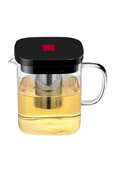 NO BRAND Infuzor de sticlă pentru ceai, cafea și plante aromatice 1000ml 1,0L