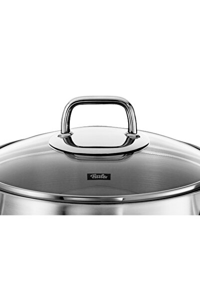 NO BRAND FISSLER - Viseo - Set de oale cu tigaie - Capace de sticlă - 5 piese.