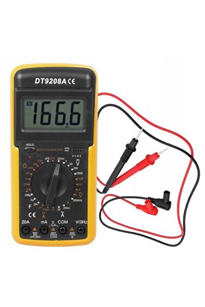NO BRAND MULTIMETRU DIGITAL PINPOINT DT-9208A.