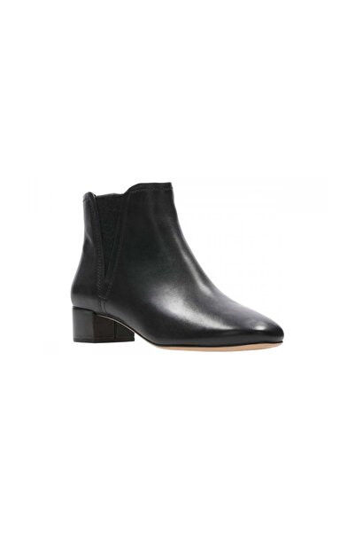 CLARKS Botine de damă - Orabella Ruby slip-on - Mărimea 37 - piele neagră