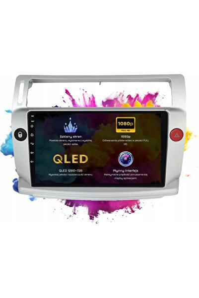 NO BRAND NCS D9 RADIO AUTO CITROEN C4 2004-2009 NAVIGAȚIE ANDROID 4GB LTE