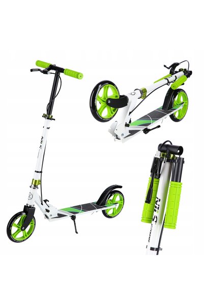Nils Extreme Trotinetă pliabilă Urban Classic cu roți de 180 mm pentru copii,...